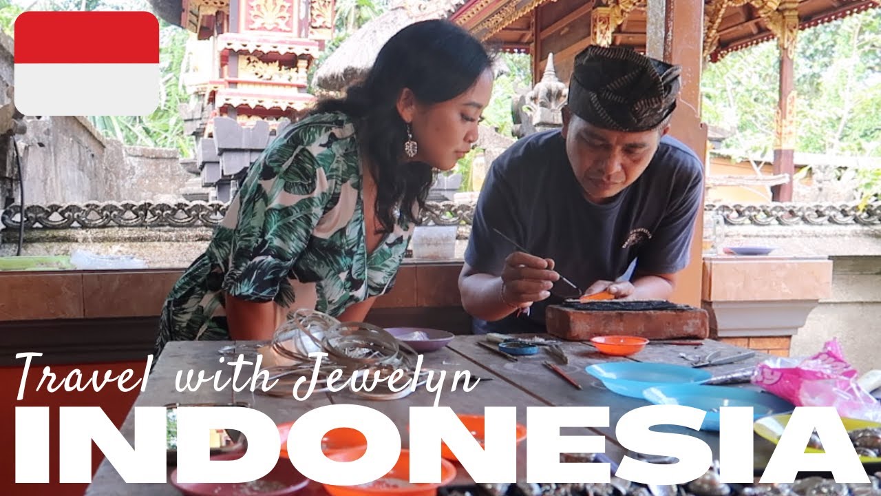 Resin Artist takes Silversmith class in Bali | Solo Travel Indonesia | Travel with Jewelyn