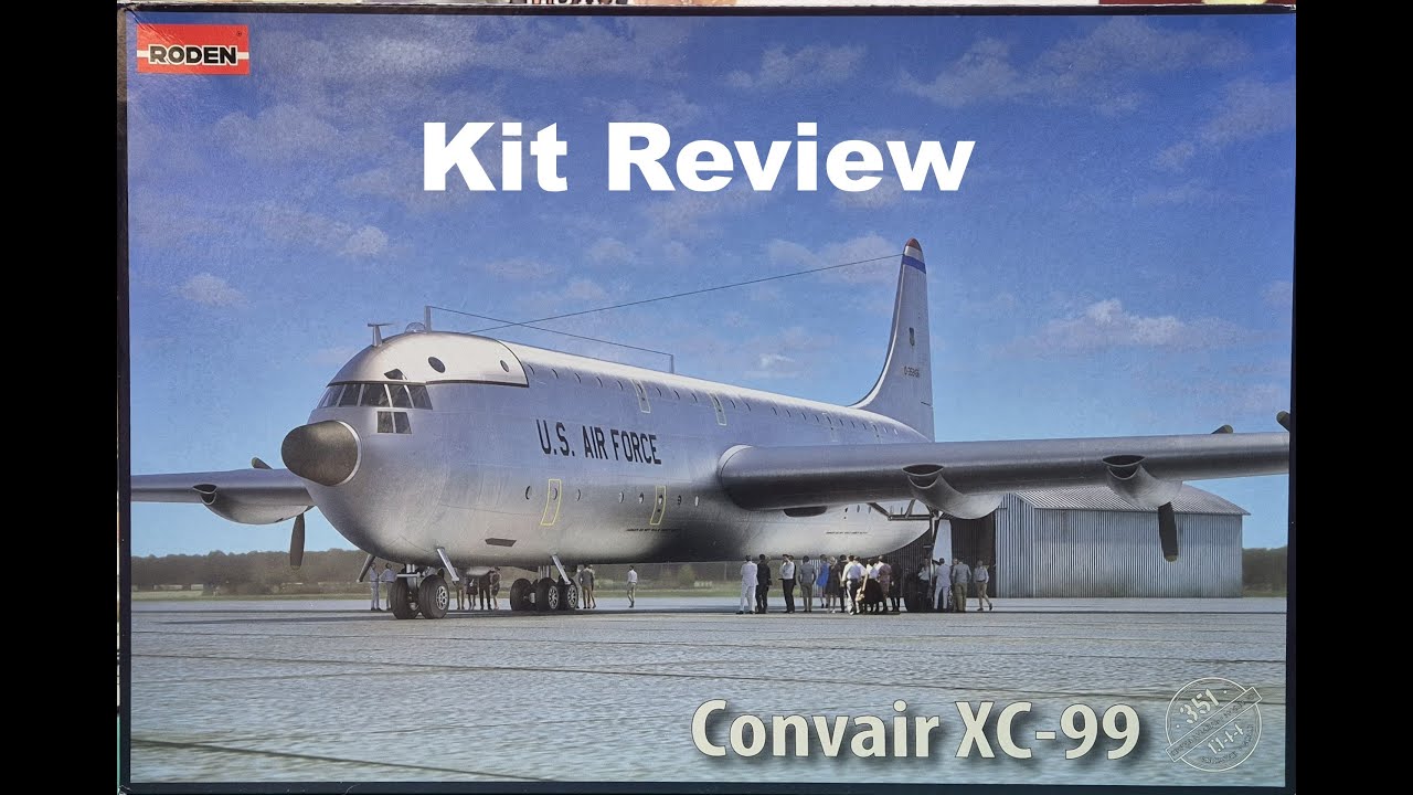 Roden 1/144 Convair XC-99 Kit Review