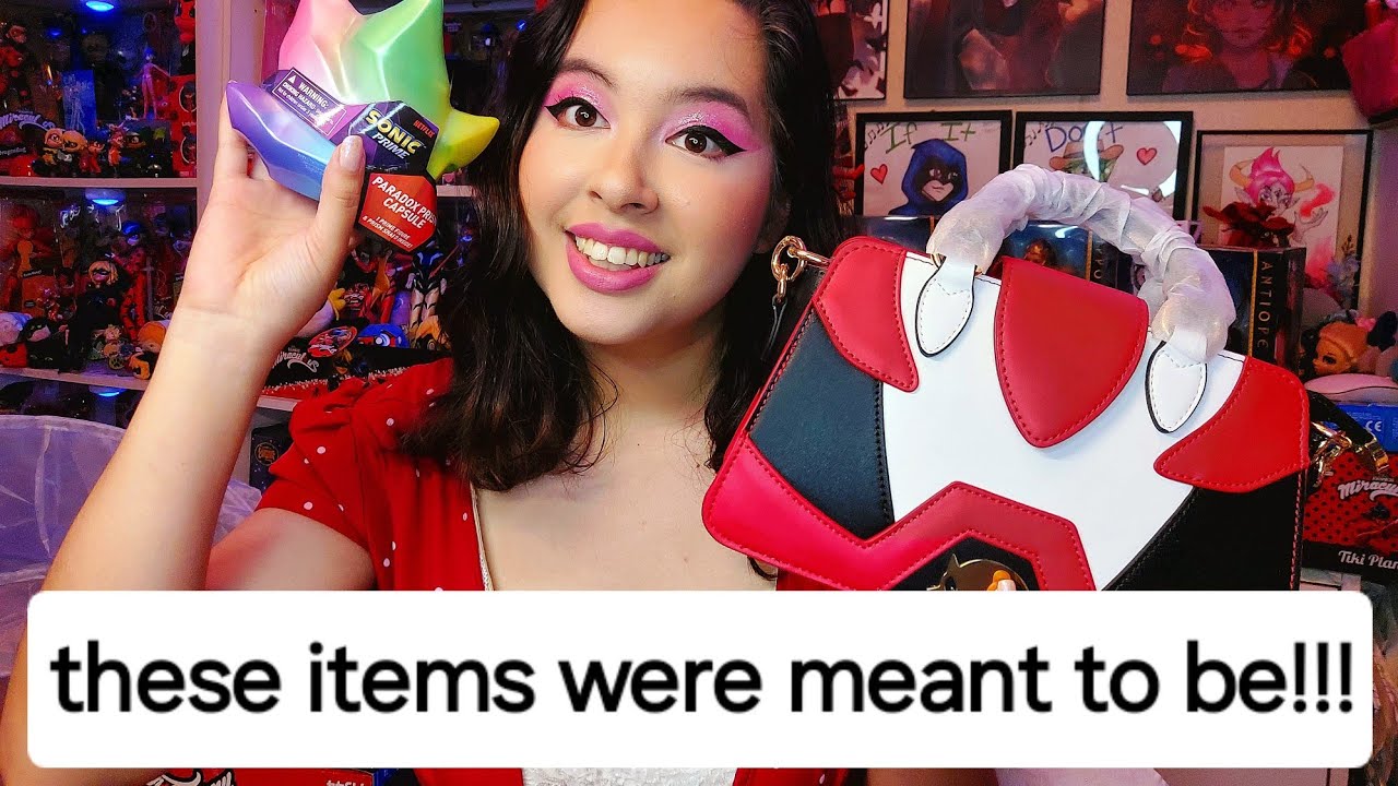 Opening up some Sonic The Hedgehog merch! | Accessories and Blind Boxes