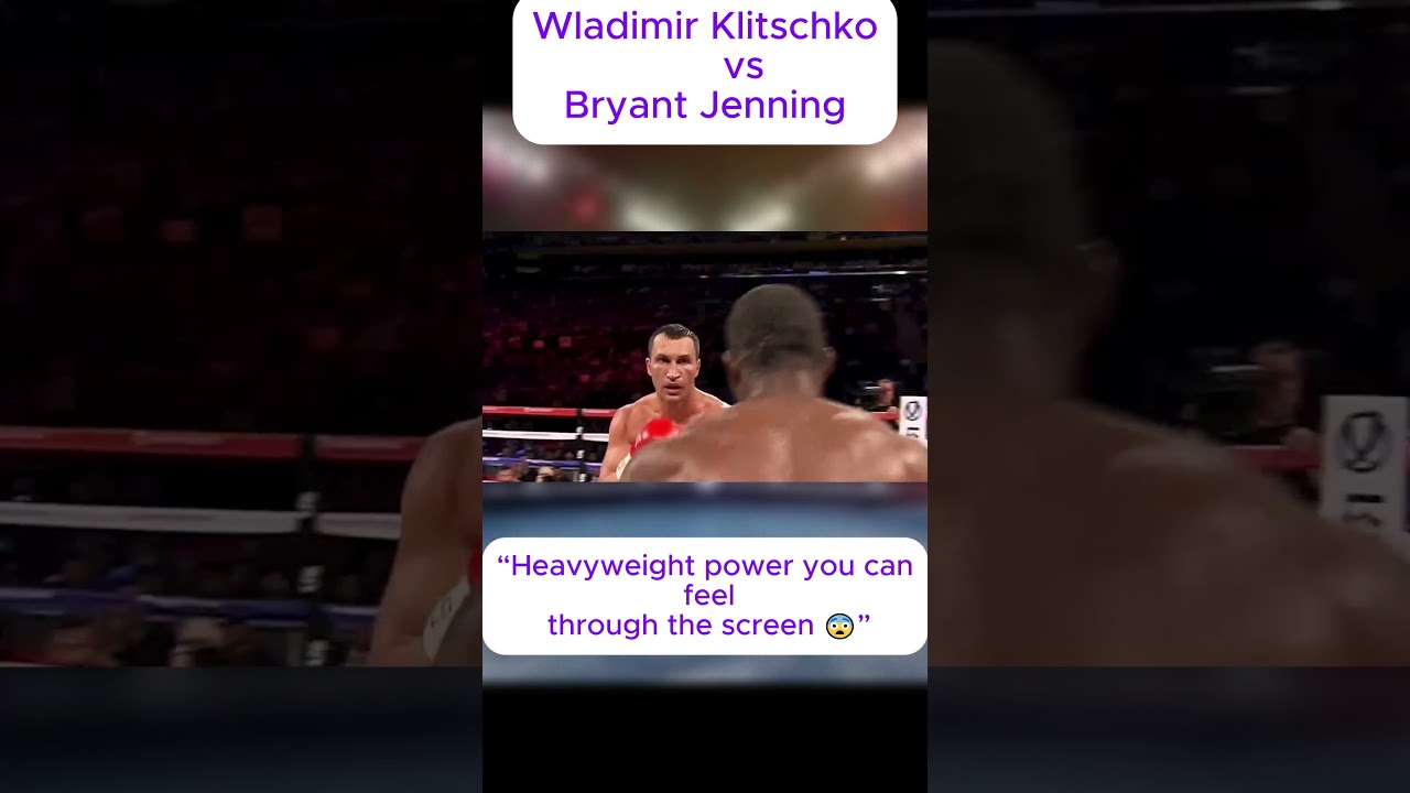 Wladimir Klitschko vs Bryant Jennings 🔥 Heavyweight Domination | Brutal Boxing Shorts  #shortsfeed