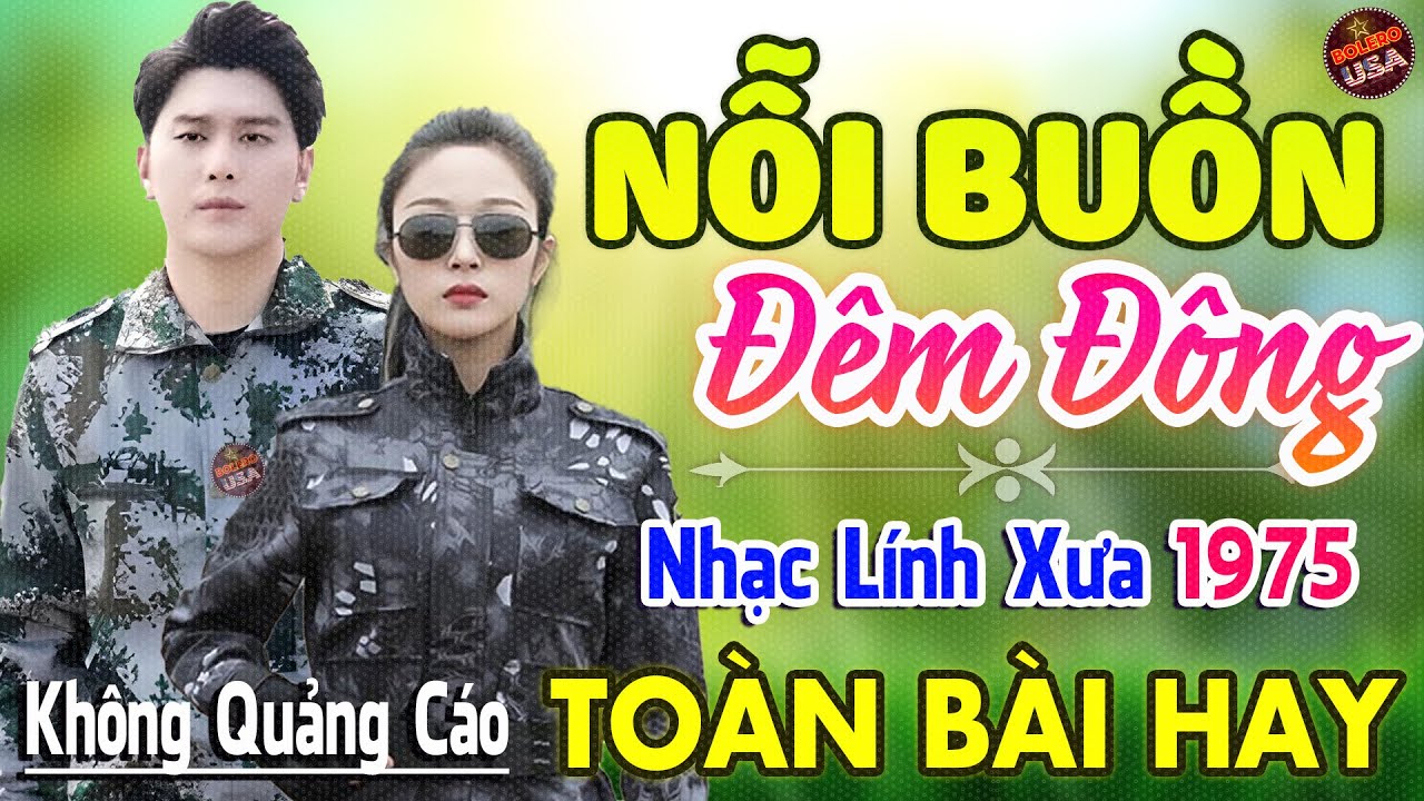 Nỗi Buồn Đêm Đông ♪ 303 Bài Nhạc Lính Hải Ngoại 1975 Bất Hủ Ngọt Lịm Toàn Bài Hay Cả Làng Cùng Nghe