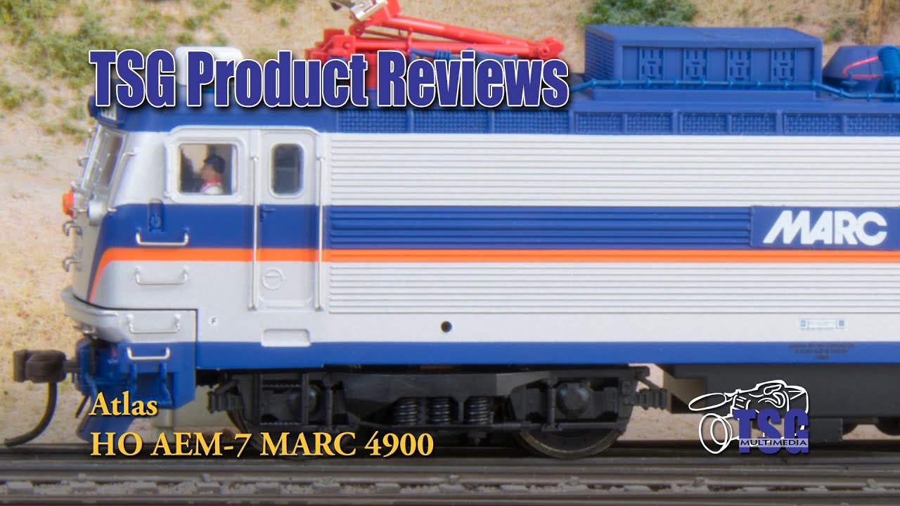 HO Scale AEM-7 MARC Atlas Product Review