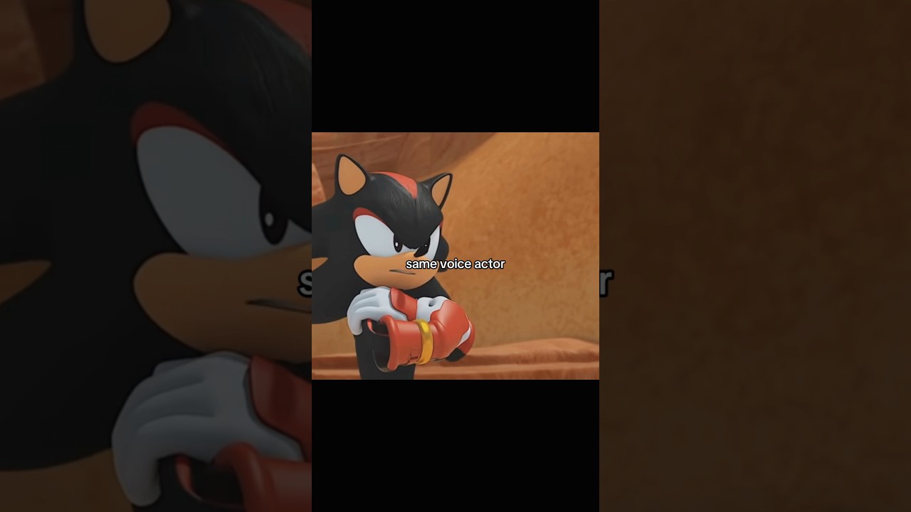 Shadow’s voice actor is actually UNHINGED 💀🥀🥀 