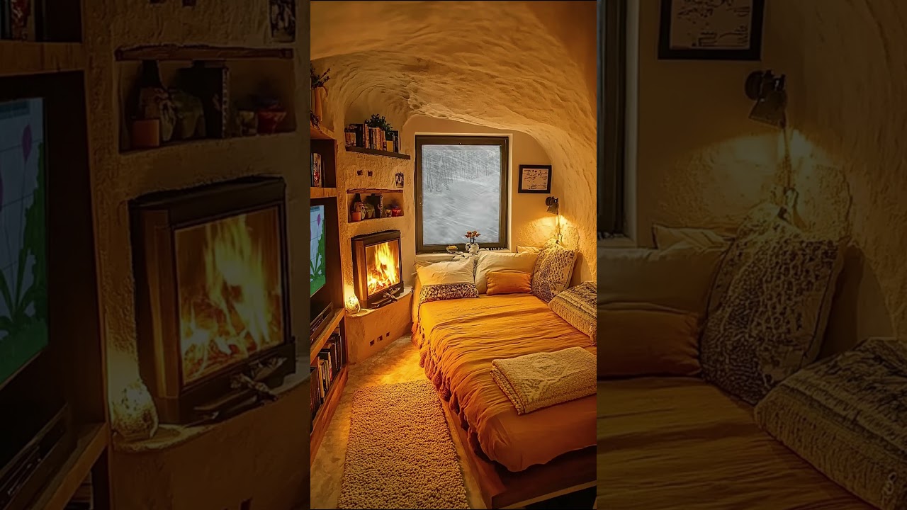 Healing, Meditation, Focus, DeepWorkASMR, Calming, MindfulRain Relaxation, InnerPeace, Snow,CozyRoom