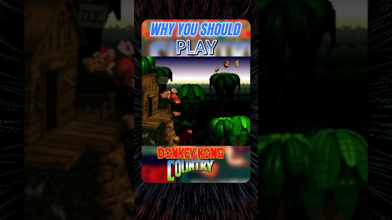 Why You SHOULD PLAY Donkey Kong Country in 2025!  #nintendo #retrogaming #snes