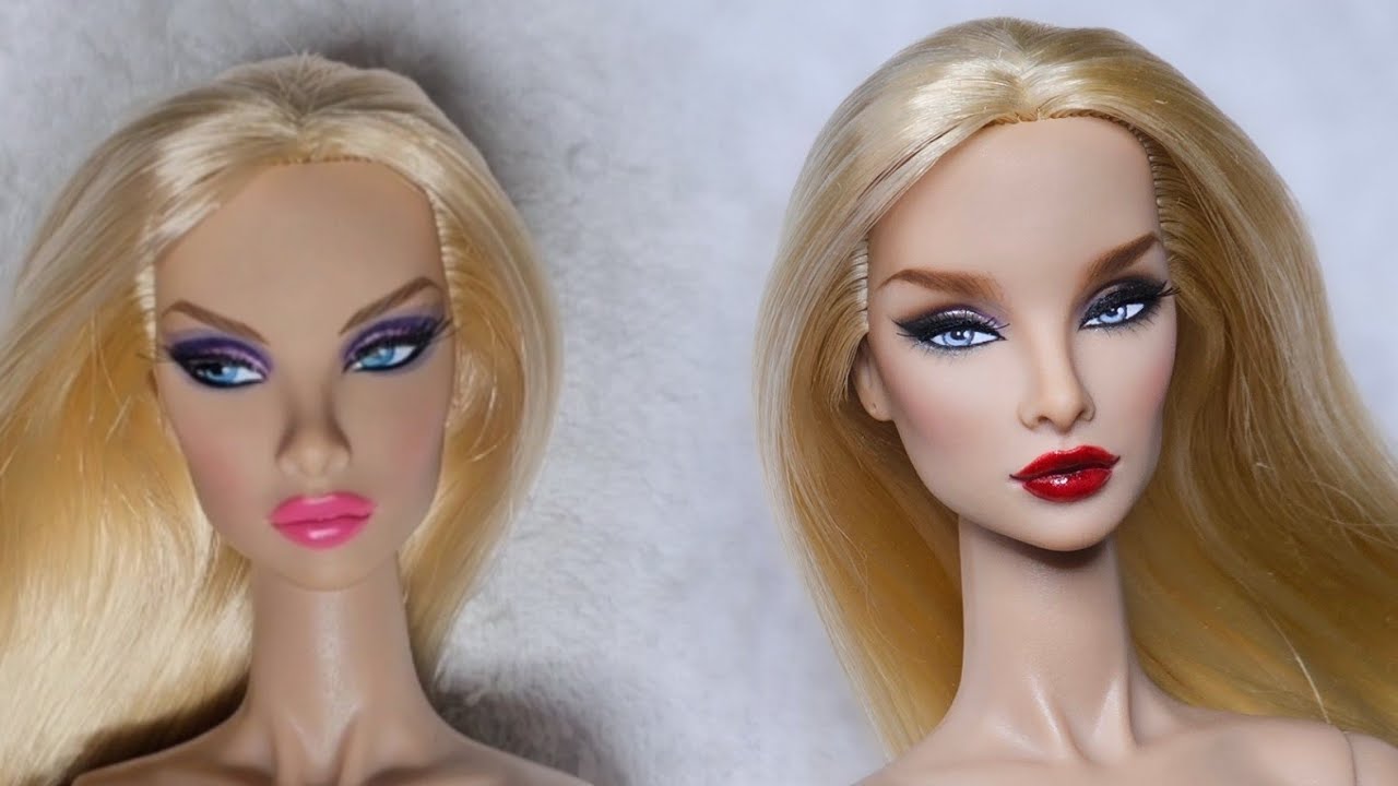 doll repaint tutorial / fashion royalty doll repaint #doll #repaint #tutorial #fashionroyalty #fr