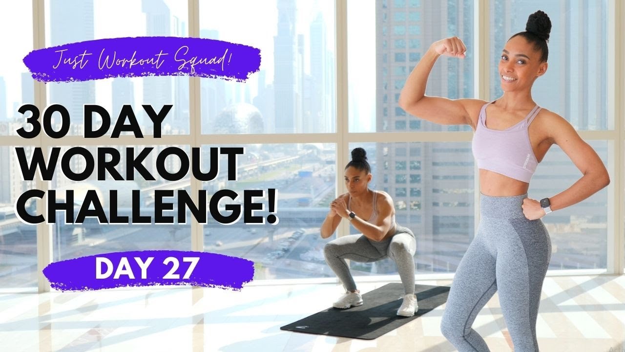 30 DAY WORKOUT CHALLENGE - I AM THE BEST | DAY 27