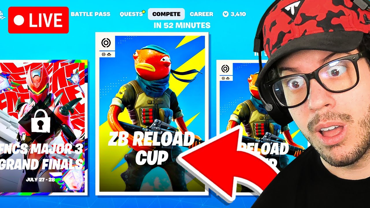 NEW *RELOAD CUP* TOURNAMENT in FORTNITE!