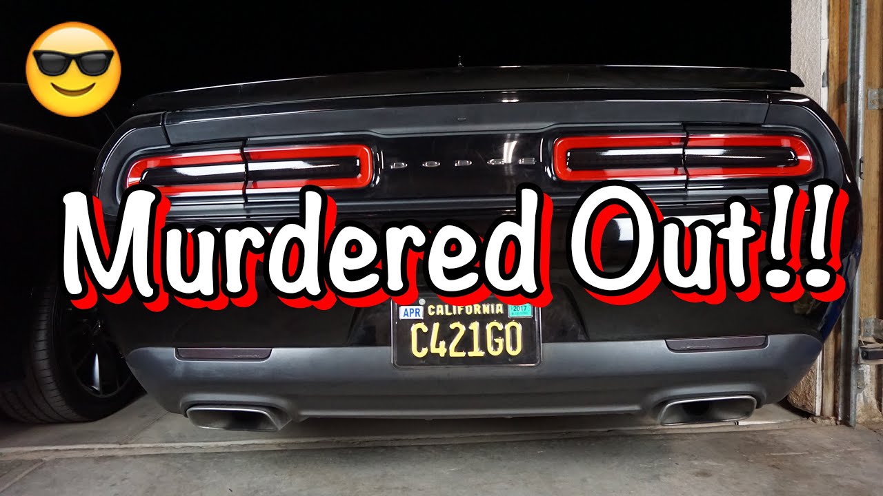 Luxe Auto Concepts Tail Light Tint Kit Bundle 2015+ Challenger Dark Smoke Install! ✔️