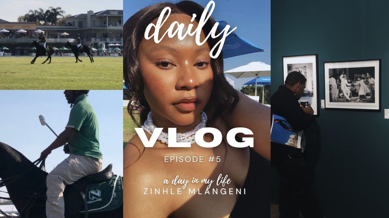 Day in the life of a 23 y/o in Johannesburg! Lets go to @nedbank Polo+try-on haul+Huge Art Fair+More