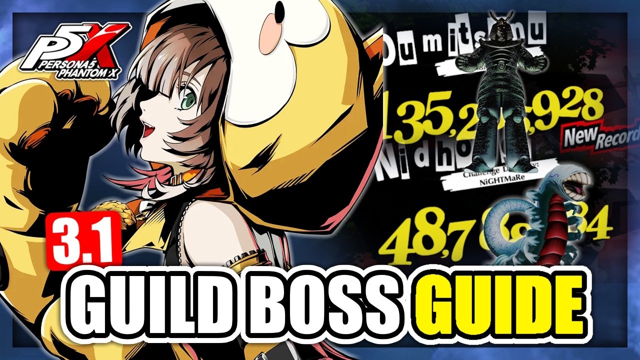 OUMITSUNU & NIDHOGGR Guild Boss Guide | P5X 3.1
