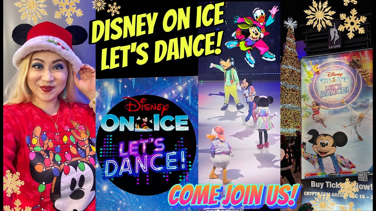 Join us for DISNEY ON ICEーLET'S DANCEーHoliday Overlay Version FULL SHOW ⛸️⛸️✨at DTLA 12/21/2025