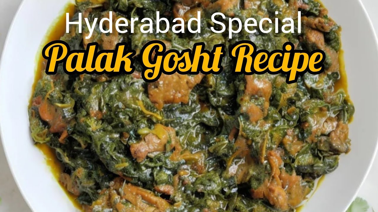 Hyderabad Special Palak Gosht Recipe |how to make palak recipe at home@Sajida_Kitchen.460 