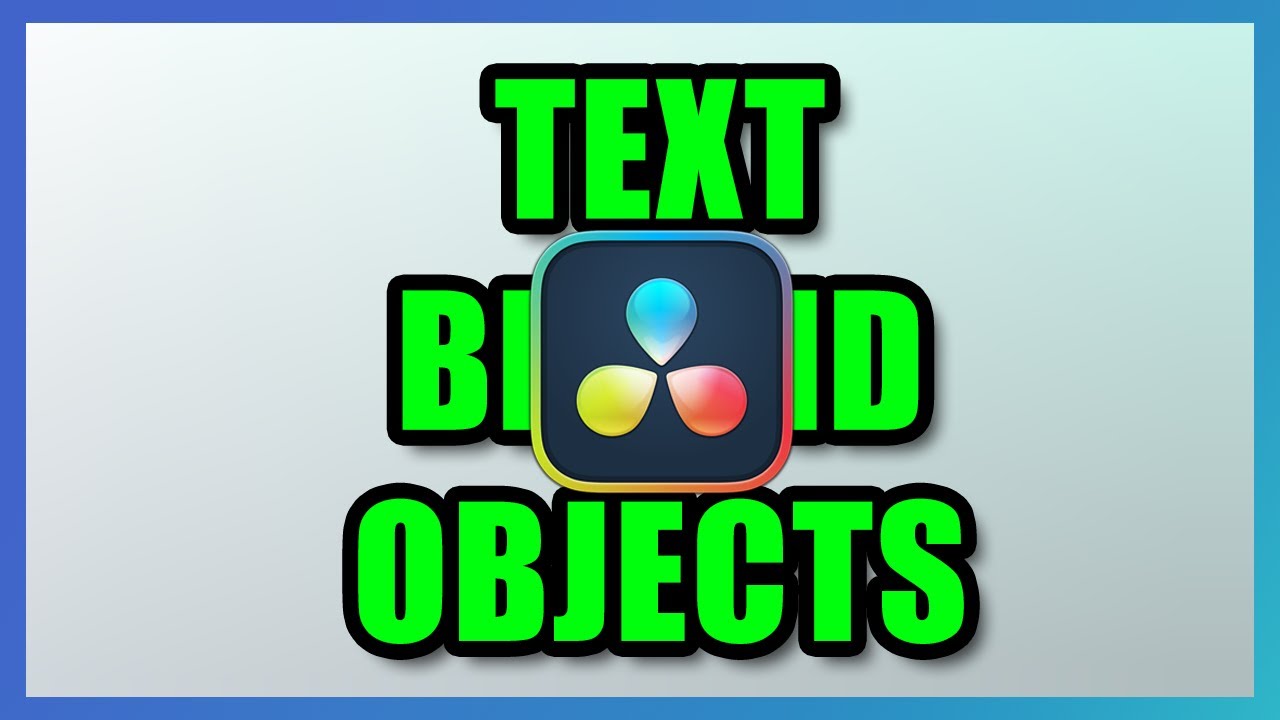 How to Put Text Behind Moving Objects in DaVinci Resolve 20
