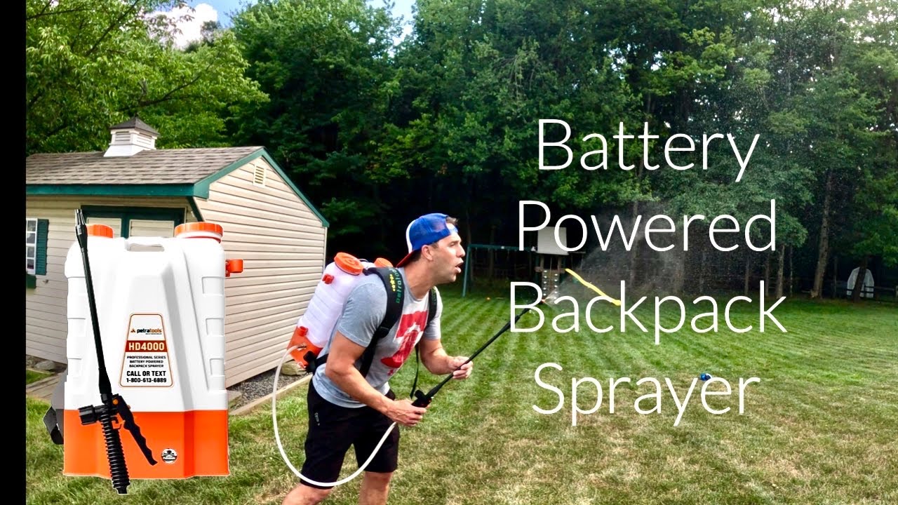 2 yrs w/Electric Backpack Sprayer - PETRA HD4000