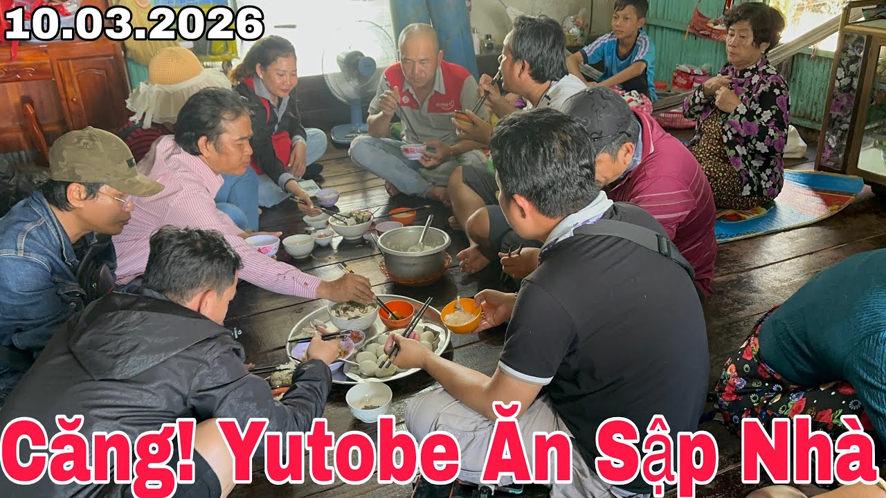 Căng! Yutobe Ăn Uống Quá Trời Nhà Người Ta #thinhhanh #yeucuocsong #tintuc #giadinh #mientay 
