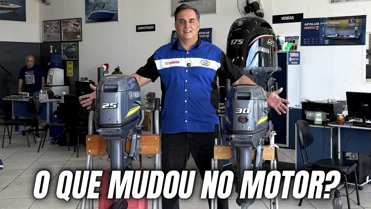 Yamaha 30HP vs 25HP: É o MESMO motor? Descubra o que mudou!