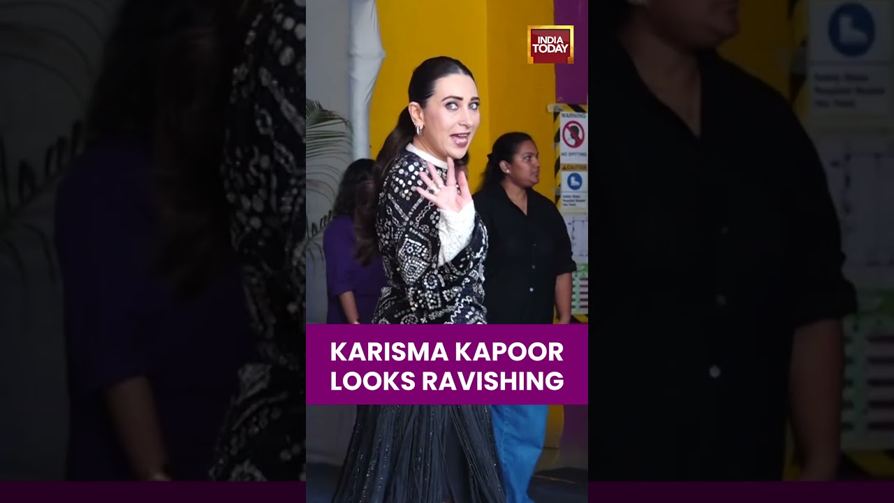 Karisma Kapoor Dazzles With Ravishing Style | Bollywood News | Entertainment News | Celebs Spotted