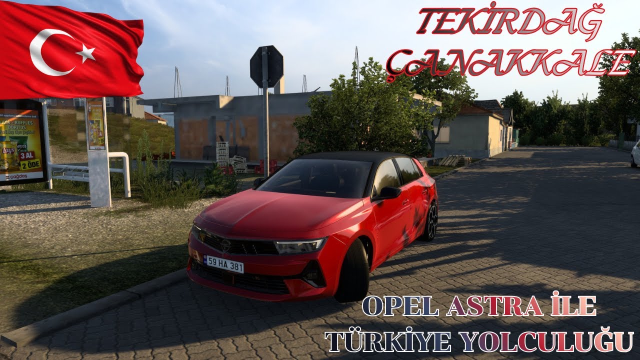 ETS2 1.57 Beyond Bosphorus Gameplay | Tekirdağ–Çanakkale