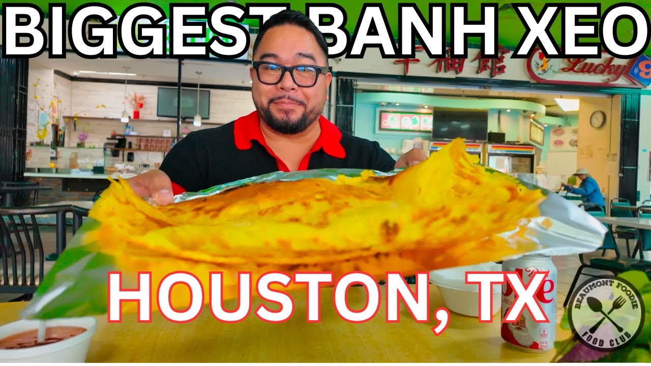 Самый большой ресторан Banh Xeo в Хьюстоне, штат Техас - LUCKY 9 Hong Kong Mall.