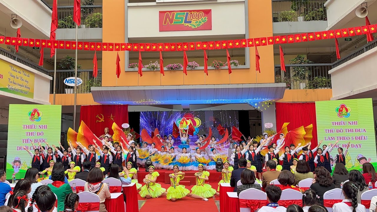 | MÀN TRUYỀN THỐNG | Đại hội cháu ngoan Bác Hồ quận Hoàn Kiếm 2025