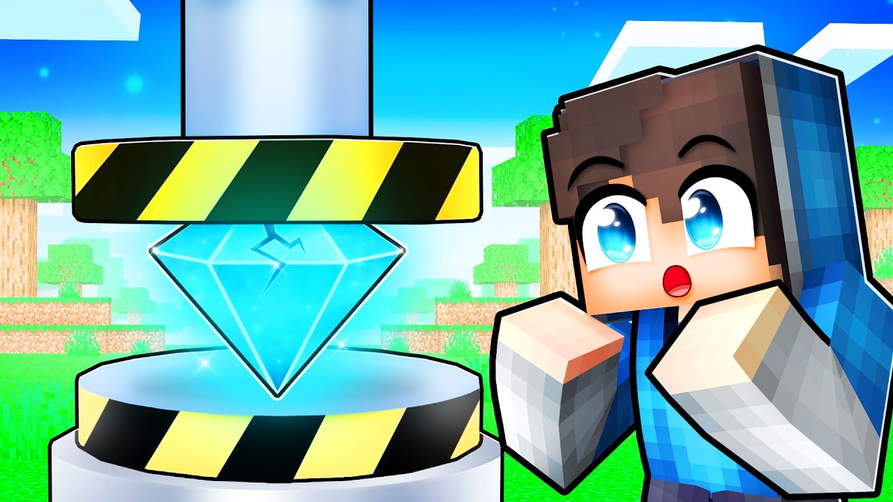Používám HYDRAULICKÝ LIS v Minecraftu!