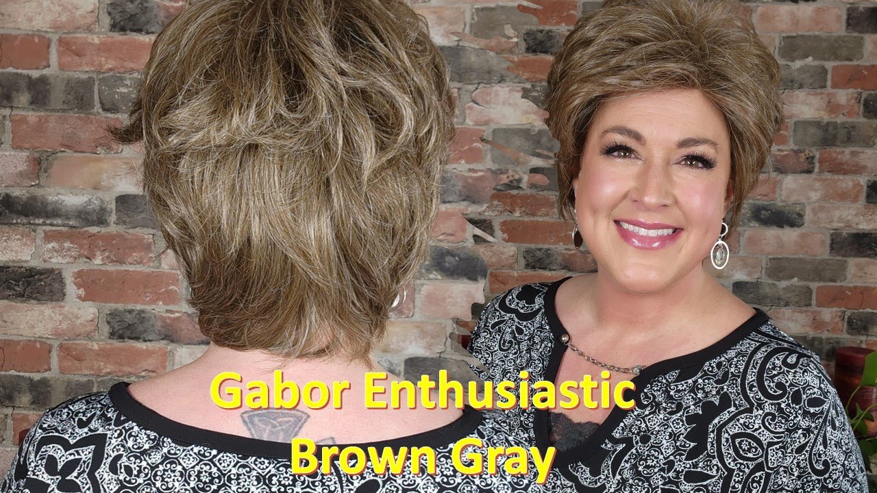 Gabor ENTHUSIASTIC in BROWN GRAY | Short basic cap that is budget friendly!!
