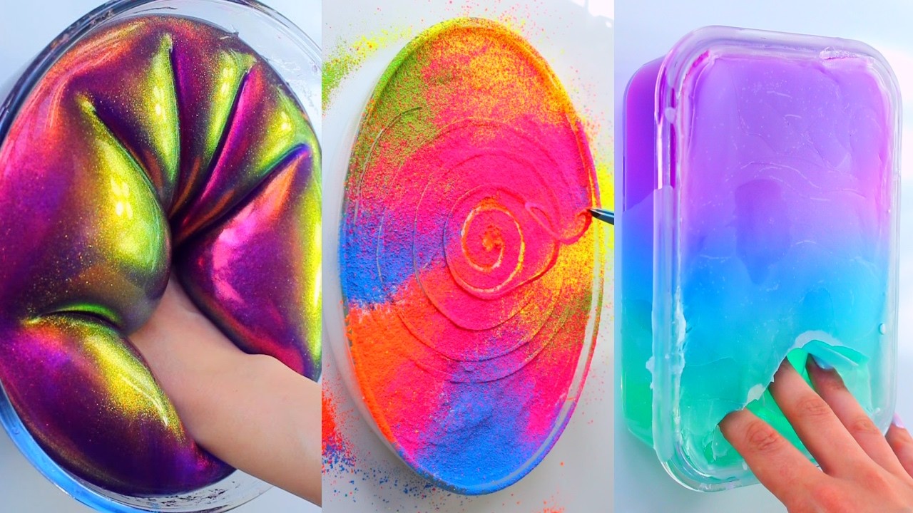 Satisfying Slime ASMR | Relaxing Slime Videos Compilation No Talking No Music No Voiceover