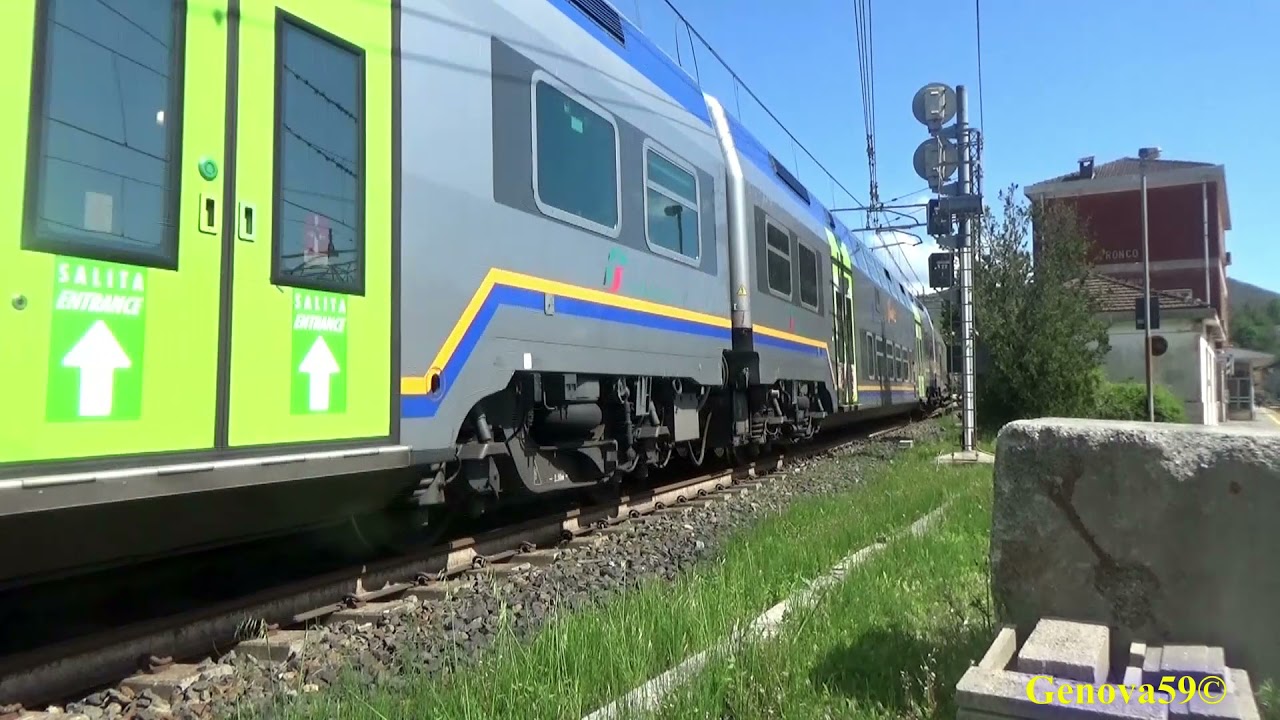 La succursale dei Giovi - Stazione di Ronco Scrivia (Ge)