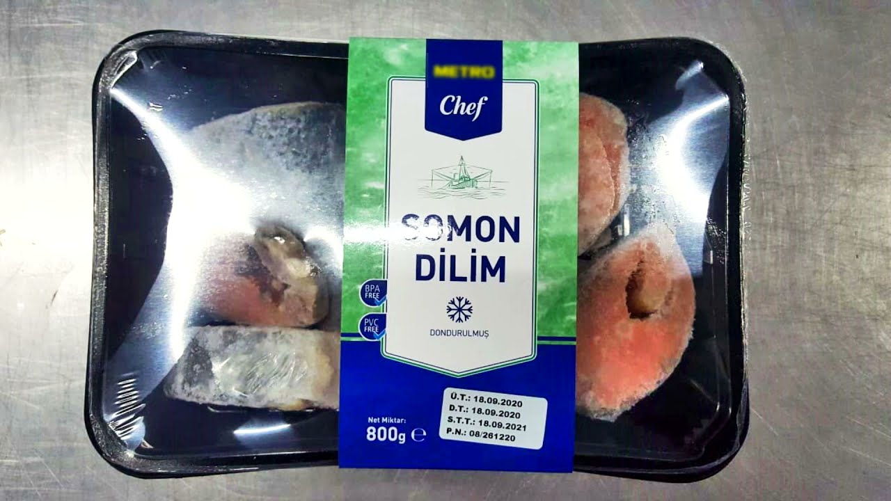 Frozen Fish Packaging with autoMAP200E