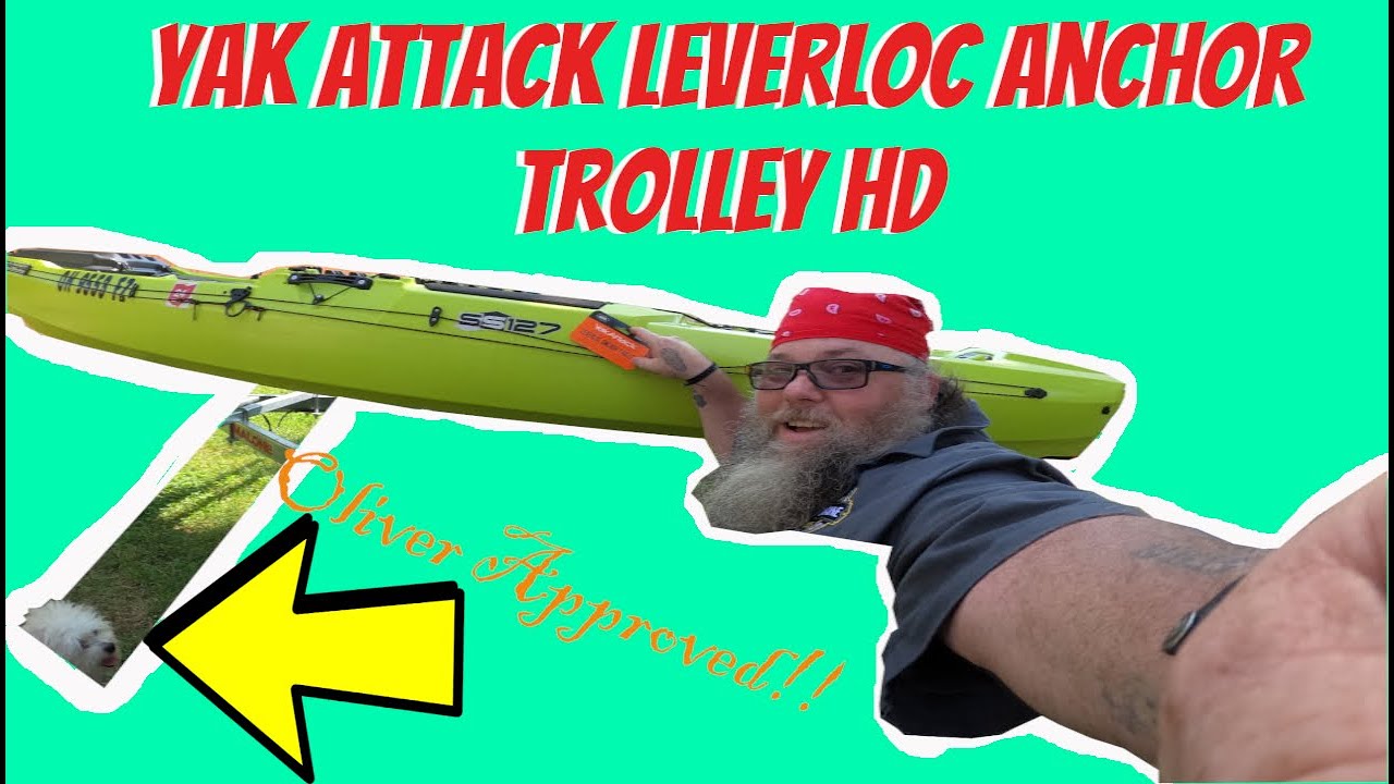 BONAFIDE SS127 YAKATTACK LeverLoc HD Anchor Trolley INSTALL #bonafidekayaks #Yakattack