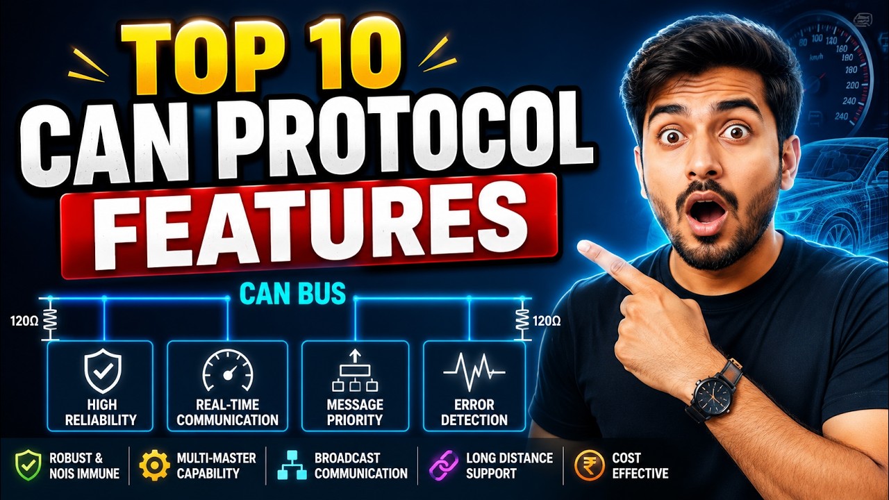 CAN Protocol | CAN Protocol Features | CAN Protocol In Embedded System | CAN | CANFD