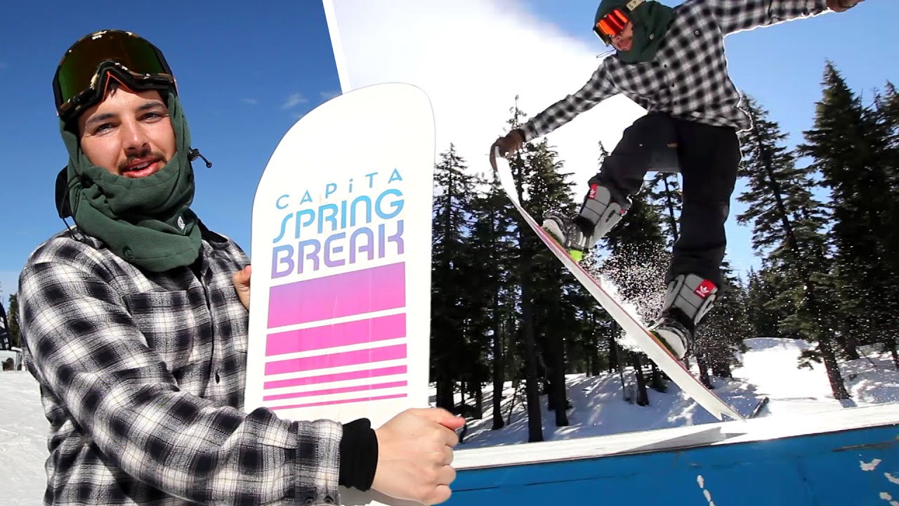 Capita Spring Break Slush Slasher 2016 Snowboard Rider Review - Tactics.com
