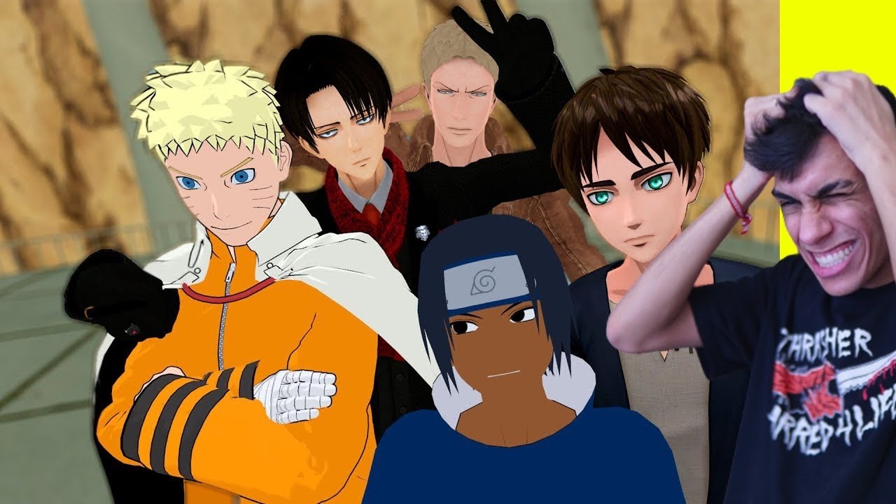 ASSISTINDO AO EREN YEAGER CONHECE NARUTO UZUMAKI !! ‹ Ine Games ›