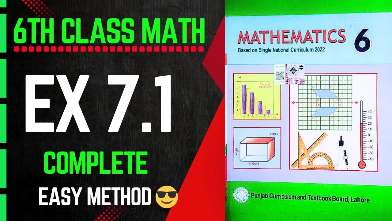 Class 6 Math Exercise 7.1 Complete Solution | Step-by-Step