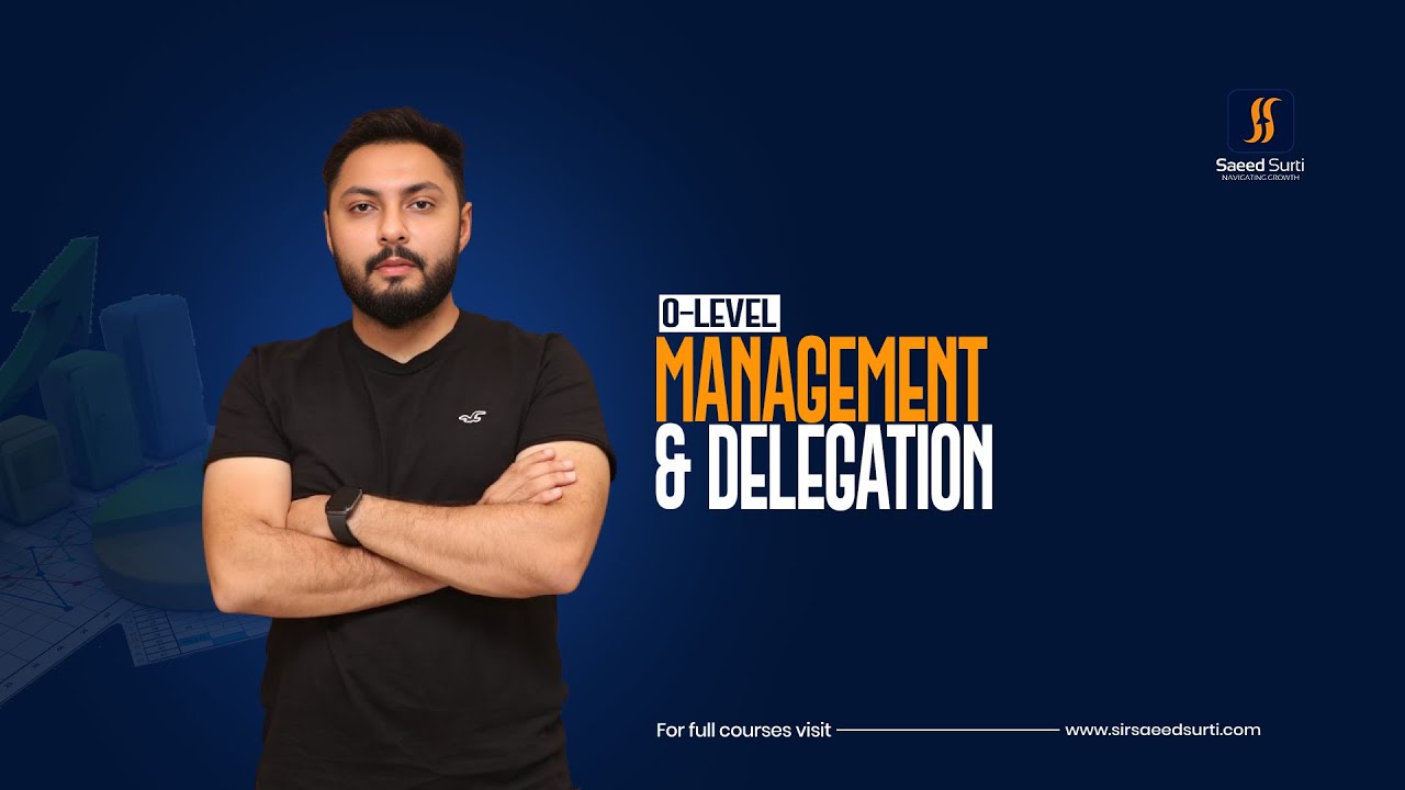 Management & Delegation | O Level Business Studies (7115)
