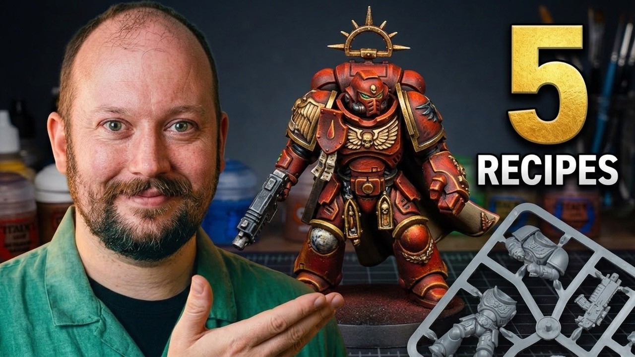 HOW to PAINT Space Marines +GIVEAWAY!
