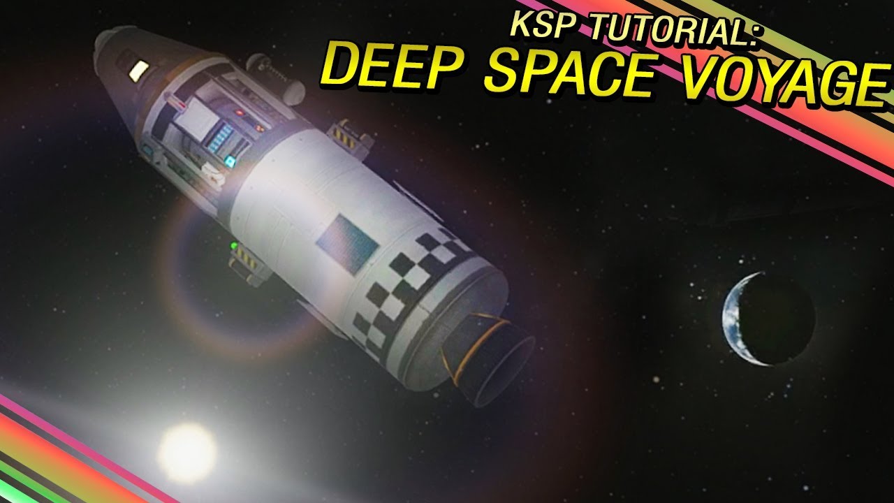 KSP: Entering DEEP SPACE for the first time!