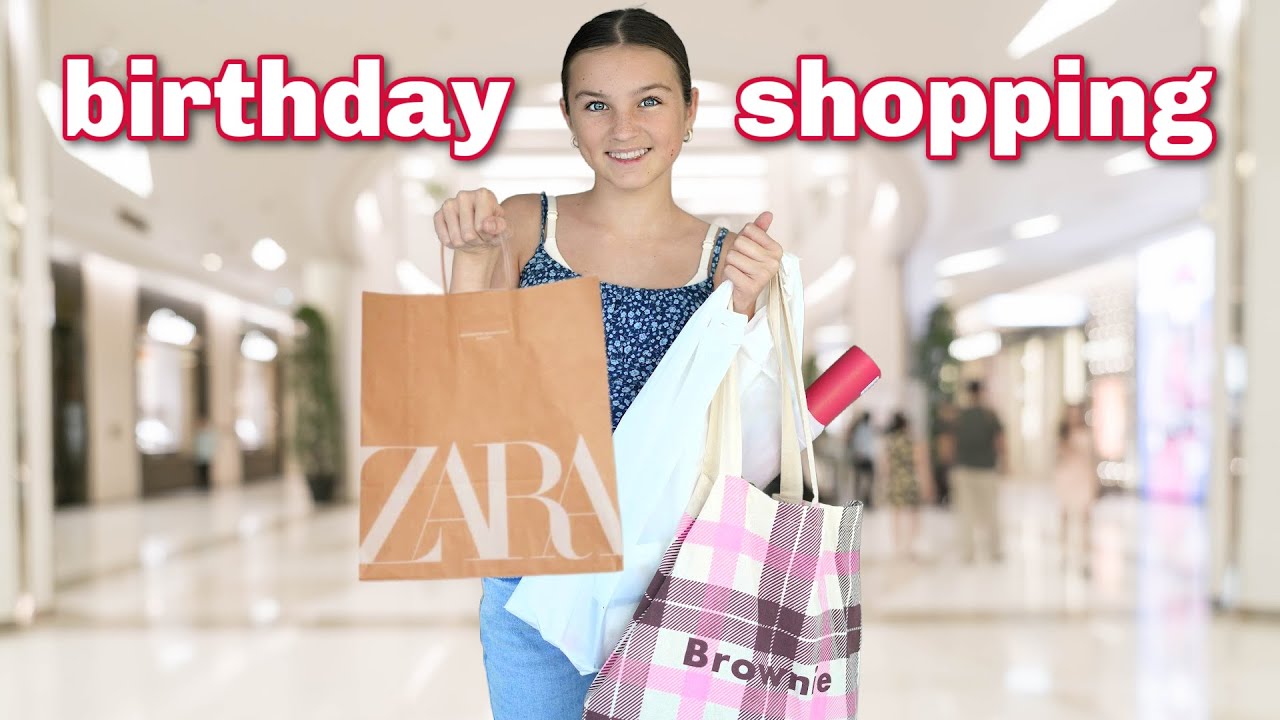 BIRTHDAY SHOPPING SPREE for MY SISTER