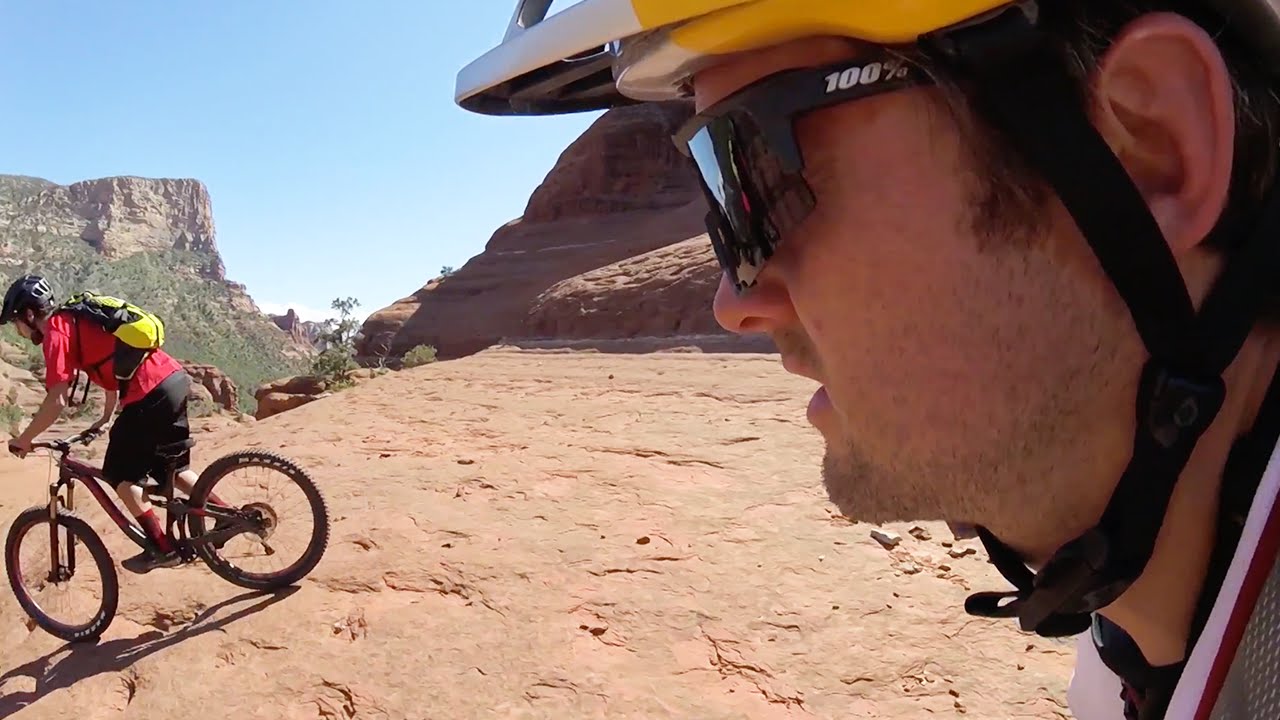Terrifying MTB Trail Ride With Aaron Chase and a GPS-Tracking Drone