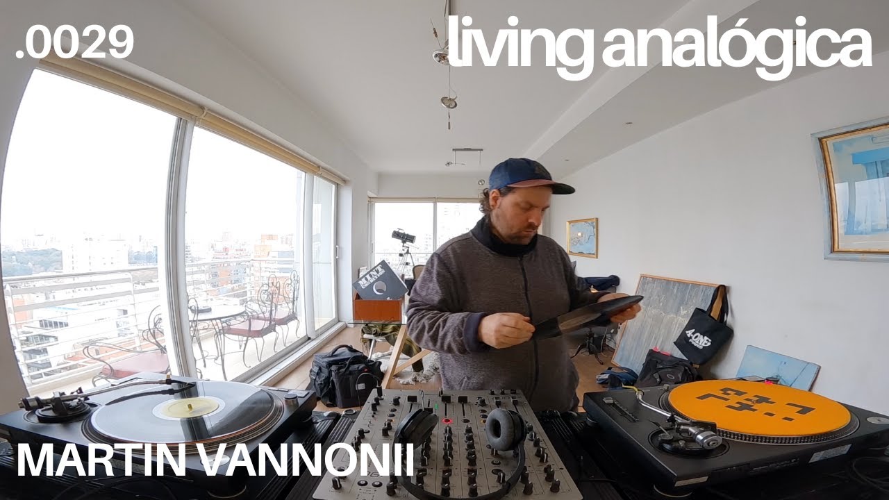 Living Analógica 0029 | Martin Vannoni | Acid & Deep House Music Strictly Vinyl Mix | August 2025