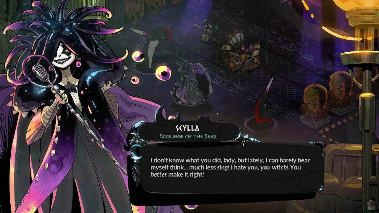 All Scylla In-Game Character Dialogues | Hades 2 | 210 Nights