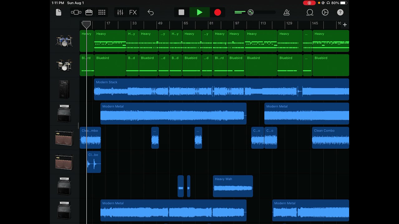 Metallica - Enter Sandman (GarageBand Cover)