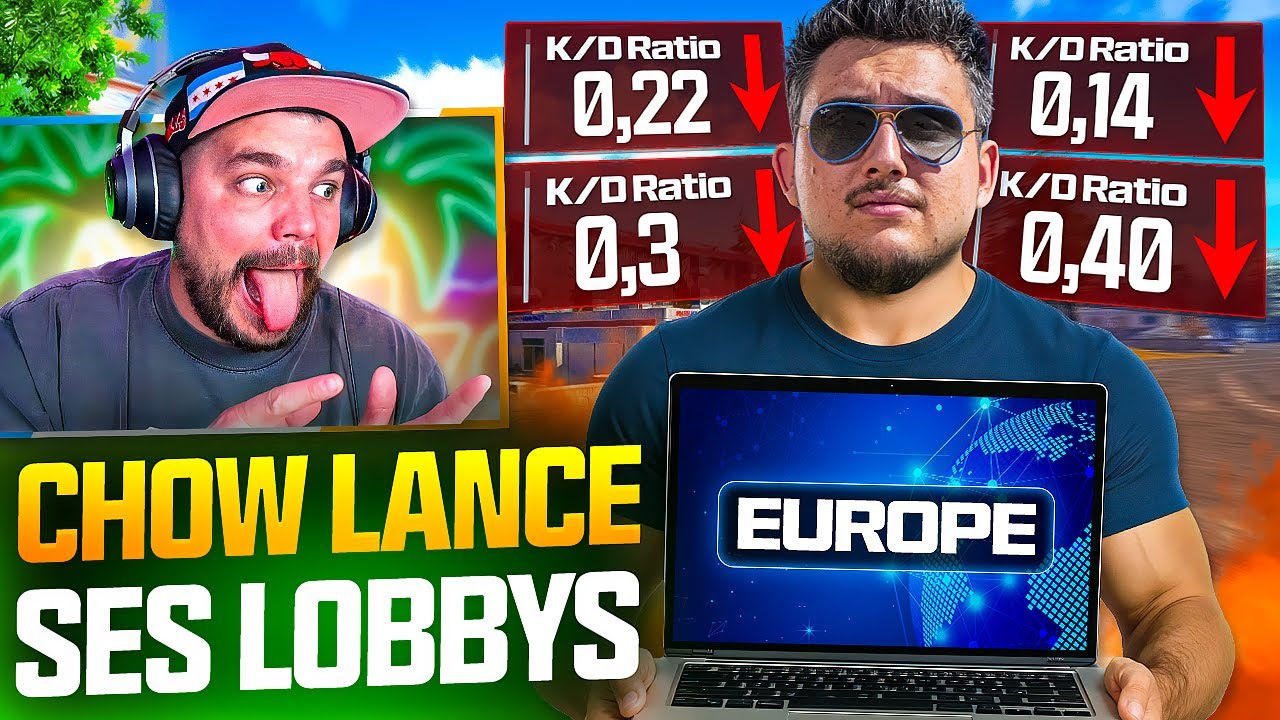 CHOWH m&rsquo;emm&egrave;ne sur ses SERVEURS EU WARZONE !