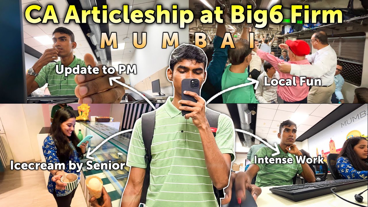 CA Articleship Vlog | Grant Thornton | Mumbai | Roshan Gupta