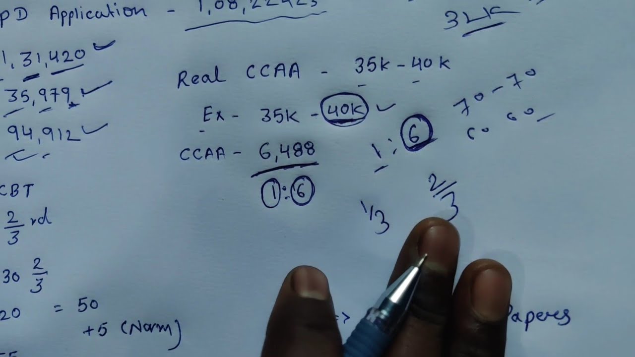 CCAA expected cutoff 🧐 Mr 3g vlogs 💥