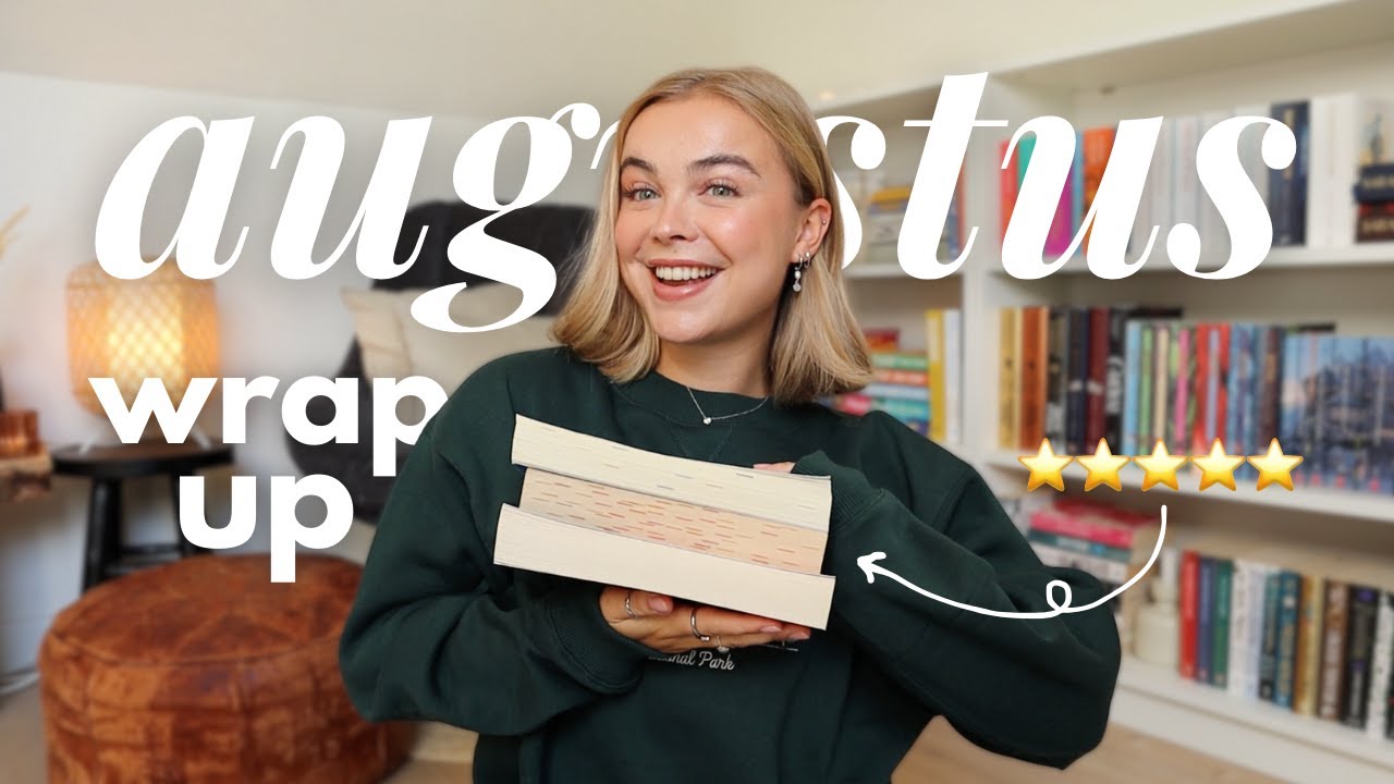 alle boeken die ik heb gelezen in augustus! ⭐📚  | wrap up