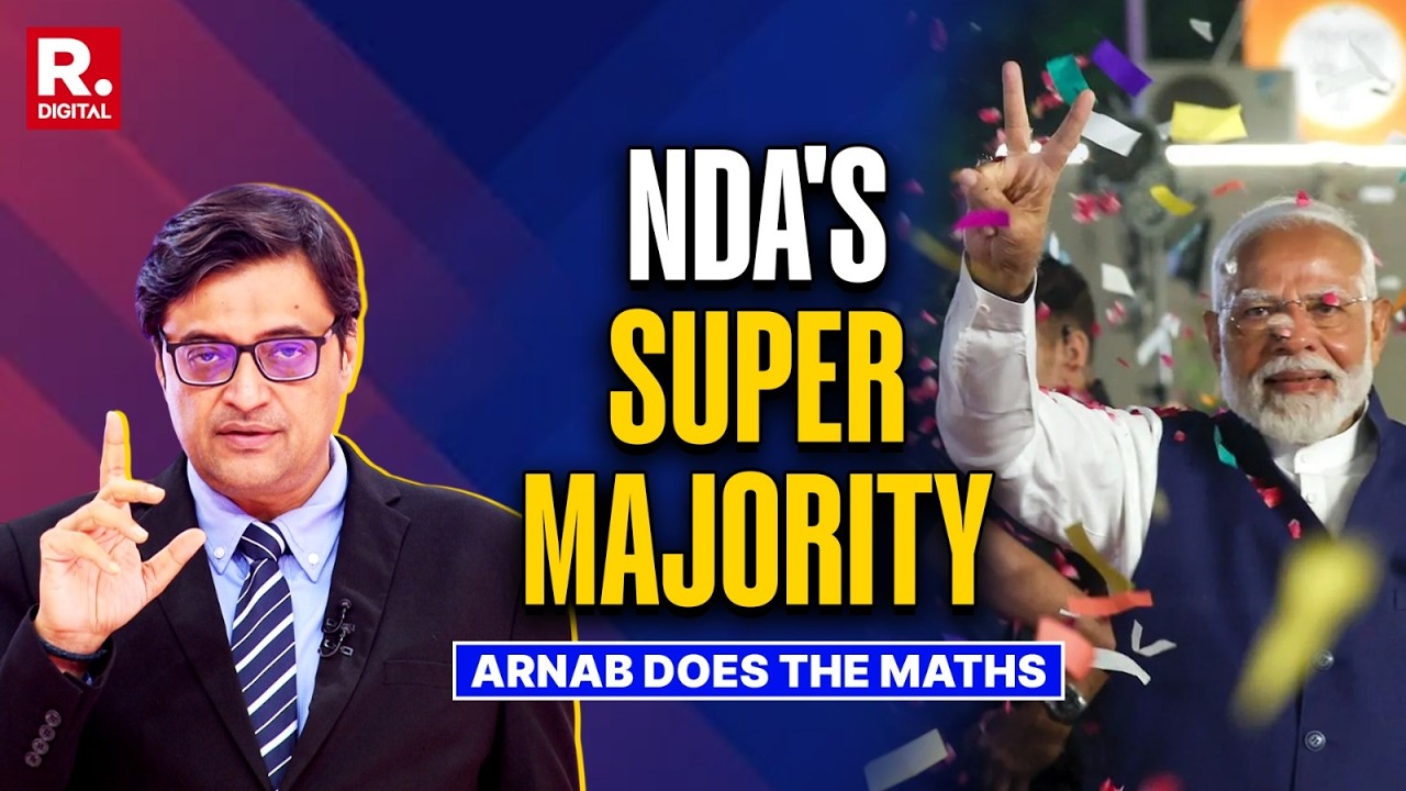 Arnab Deciphers The Biggest Story In National Politics And How It Changes The Numbers