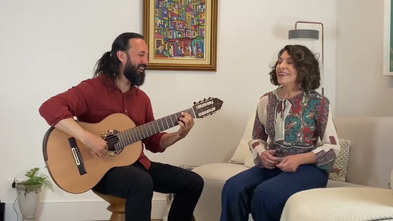 Christina Reis e Vinícius Chamorro em Herança Popular de Arlindo Cruz, Fábio Henrique e Nailson Mota
