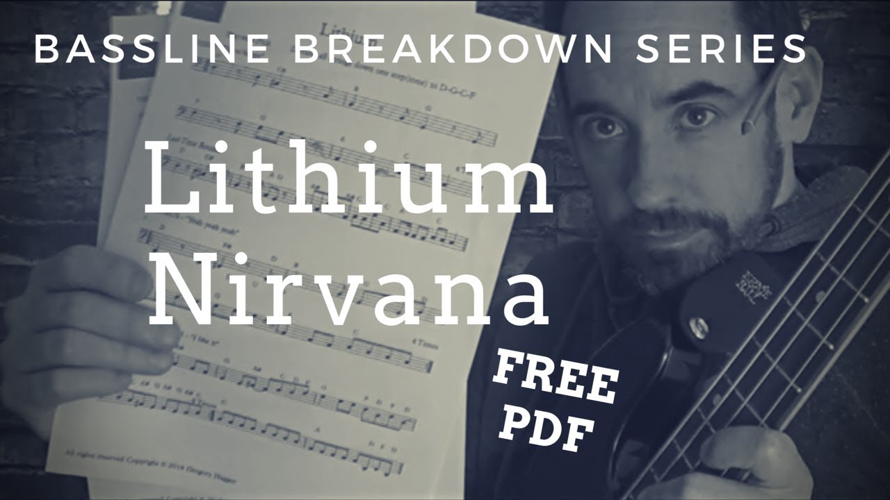 Lithium by Nirvana || Bass Line Lesson (No.13)